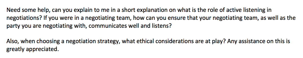 Need some help, can you explain to me in a short