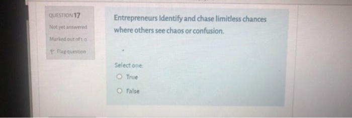 QUESTION 20 Business environments under
