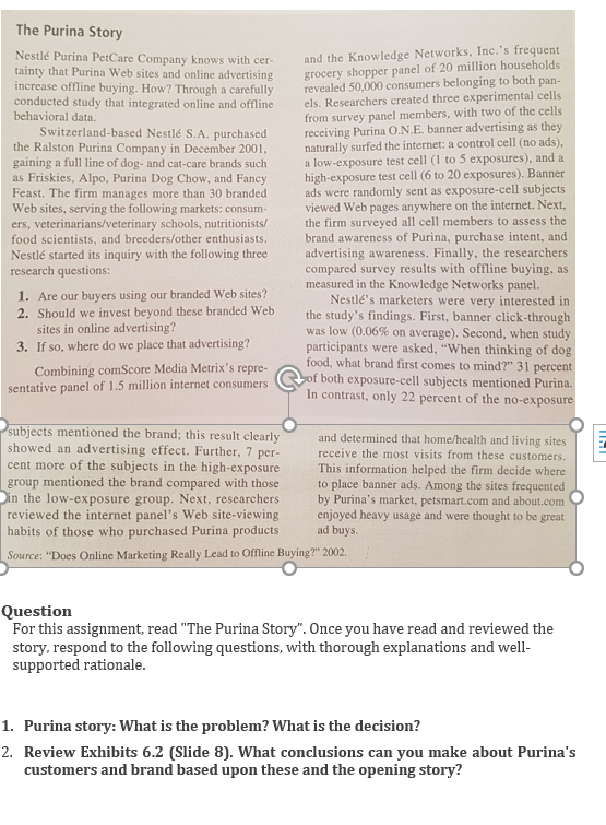 The Purina Story Nestl Purina PetCare Company