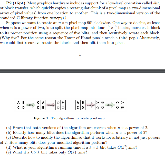 P2 (15pt): Most graphics hardware includes