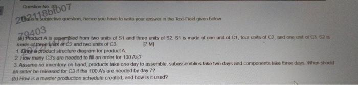 (6) 403 made of foret lifies of C2 2 and twe