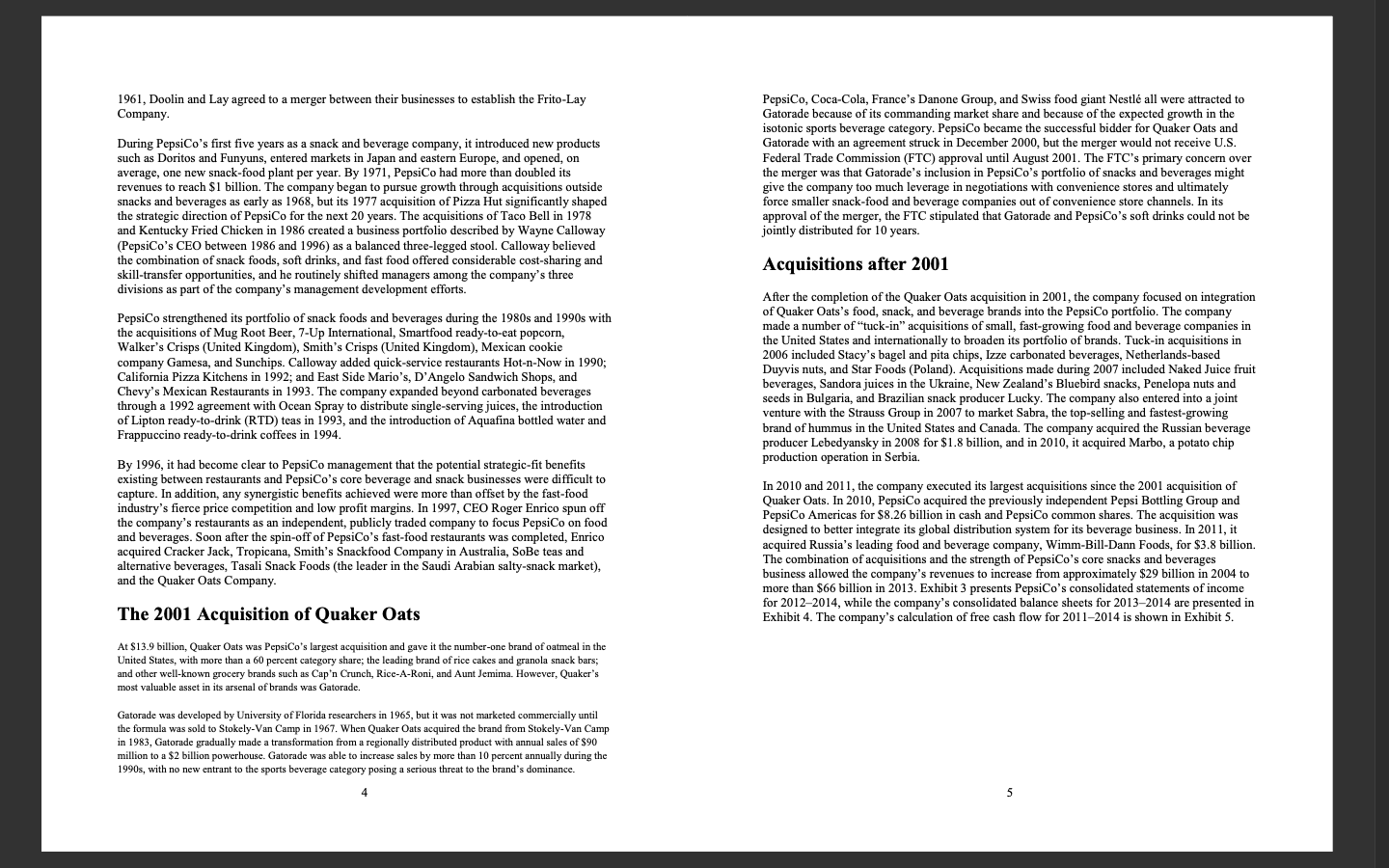 What is PepsiCos corporate strategy? Briefly