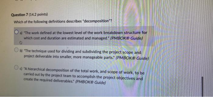 please do all questions You are a project manager