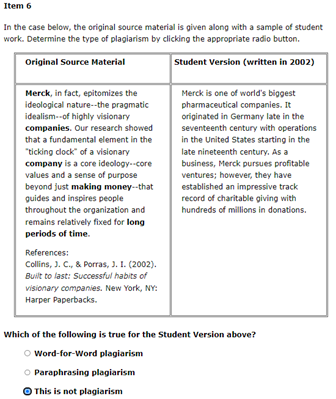 Not paraphrasing: b/c they spoke abt similar