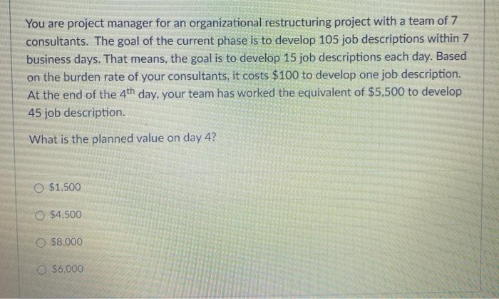 Earned value is O The cost of completed work The