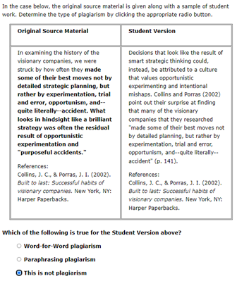 Not paraphrasing: b/c they spoke abt similar