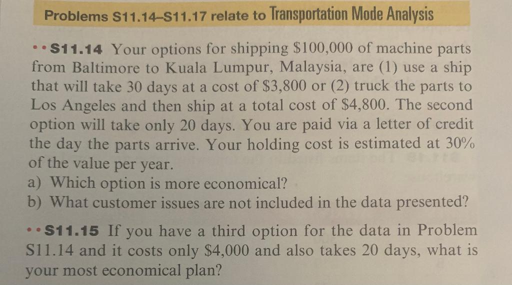 Please show your work in excel for questions 12