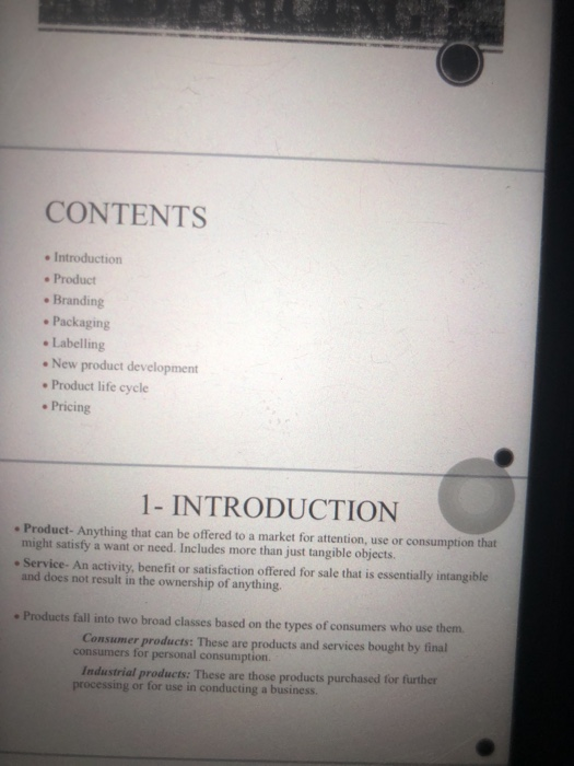 please please help me to write about product any