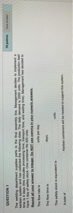 QUESTION 1 10 points Save Answer The welding