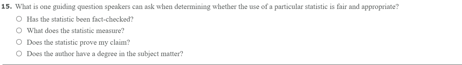 5. What is one guiding question speakers can ask