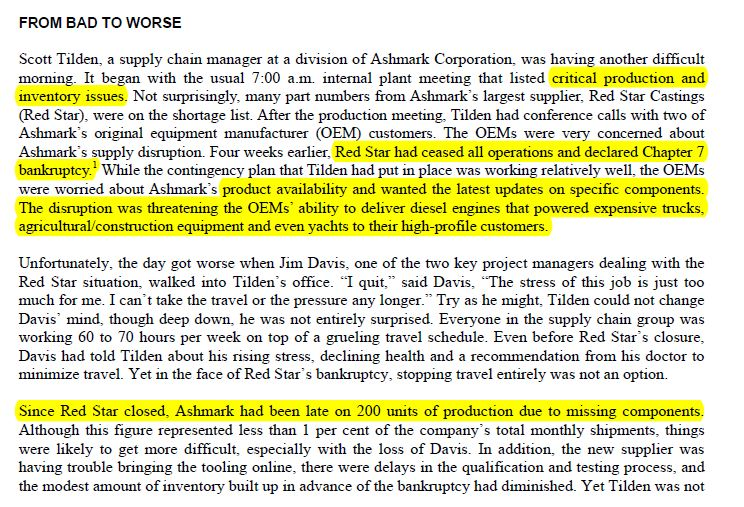 List two reasons why Red Star was a good