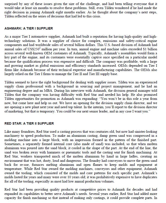 List two reasons why Red Star was a good