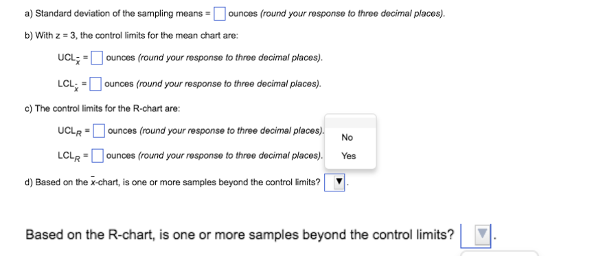 Refer to Table 56.1 - Factors for Computing