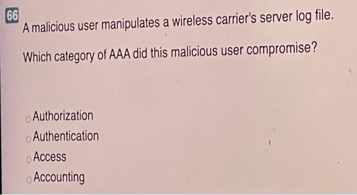 63 What should be used to protect data in transit