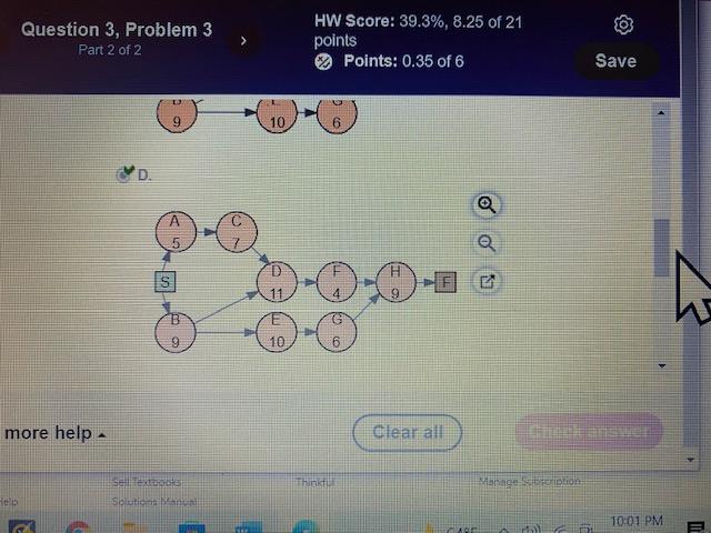 A project for improving a billing process has the