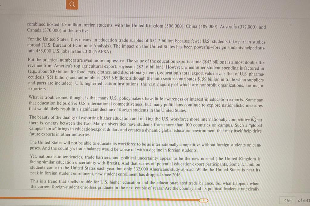 Sea Rick1/Shutterstock Higher Education Exporting