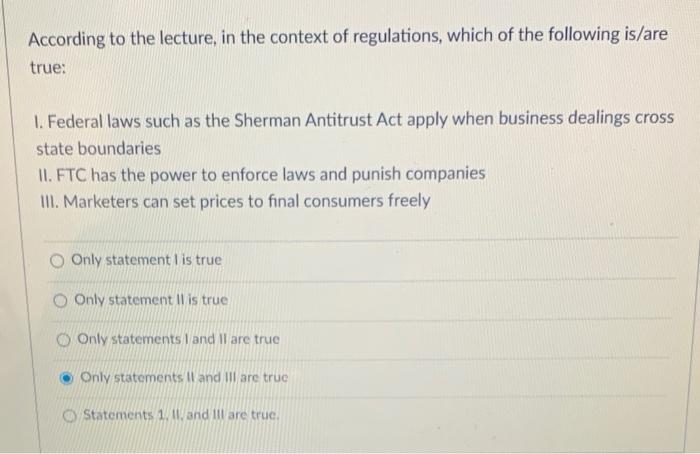 According to the lecture, in the context of