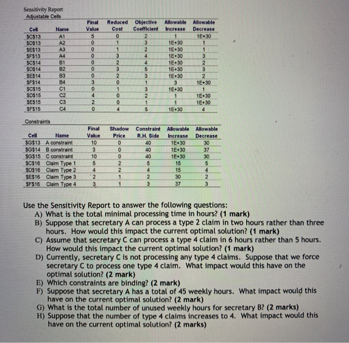 PROBLEM 3: (13 marks) An insurance company has