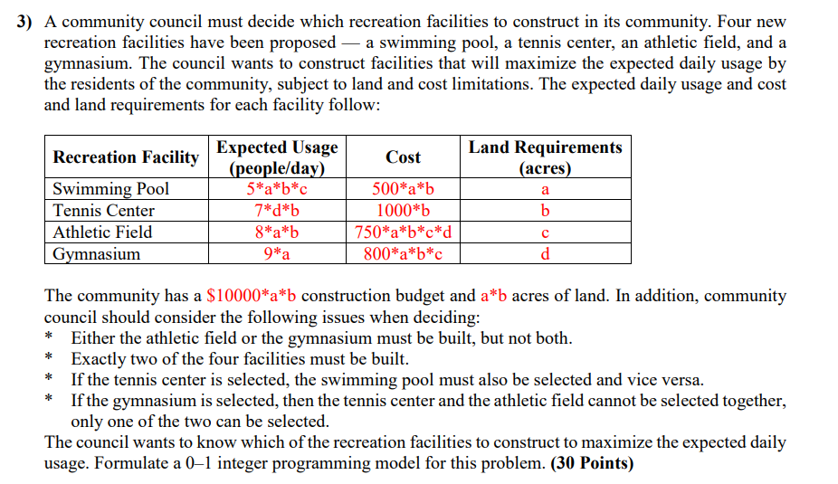 a=5 , b=5 , c=5 , d=6 (Solve on paper please) 3)