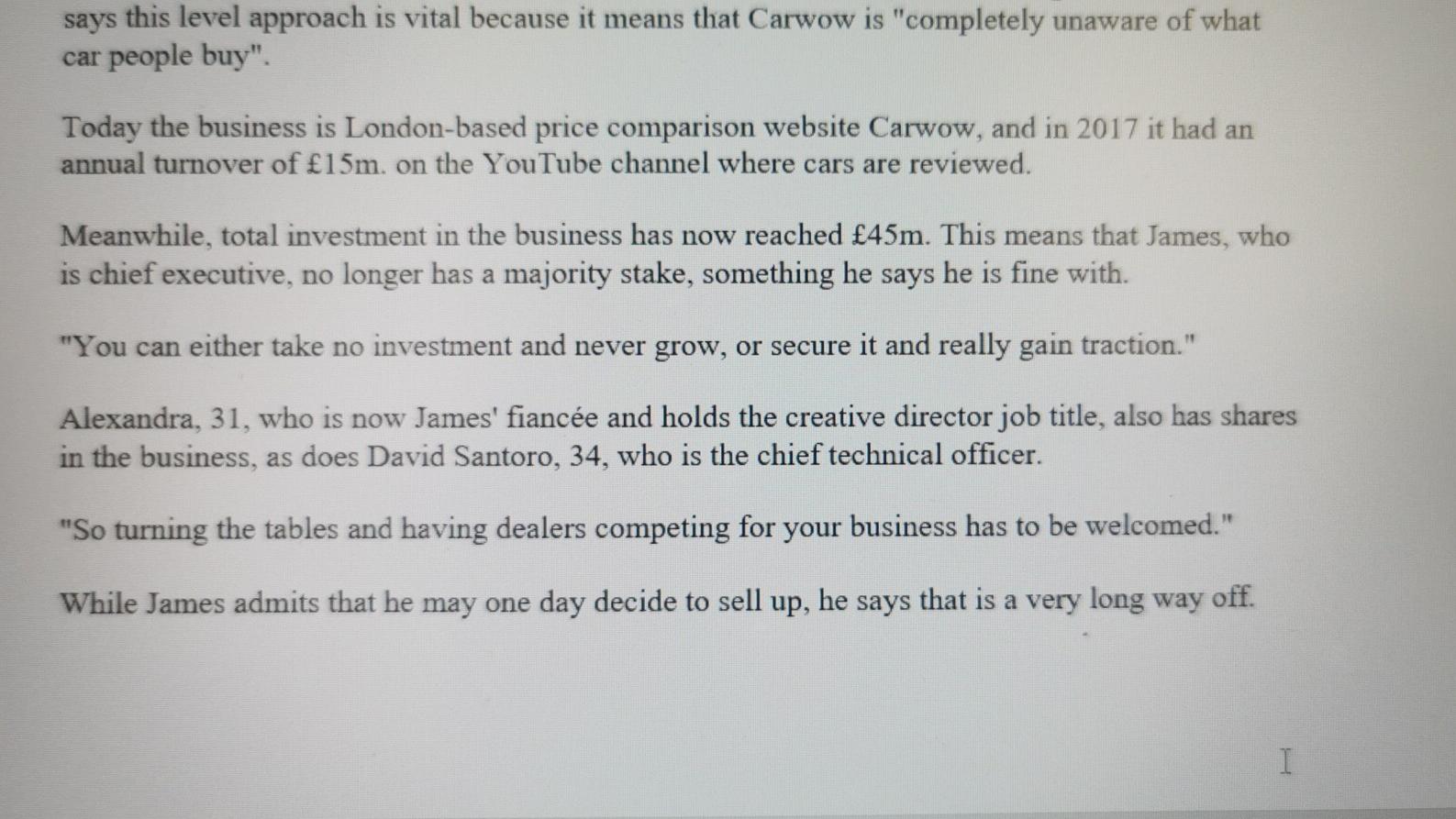 was a 21-year-old intern working at a UK investment fund when the