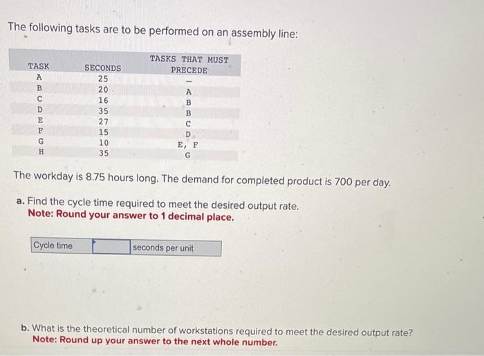 PLEASE HELP:::: The following tasks are to be