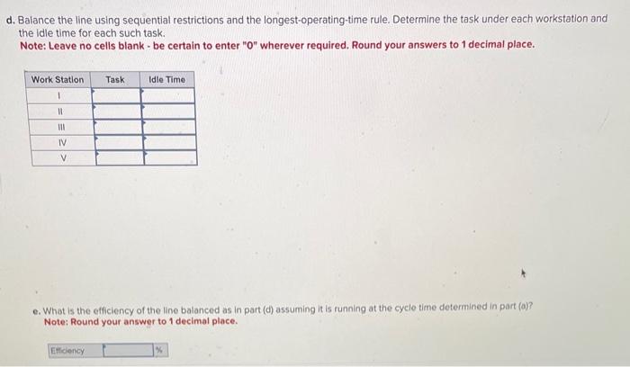 PLEASE HELP:::: The following tasks are to be