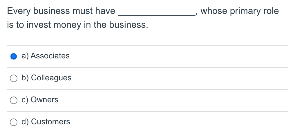 Every business has people with a legitimate