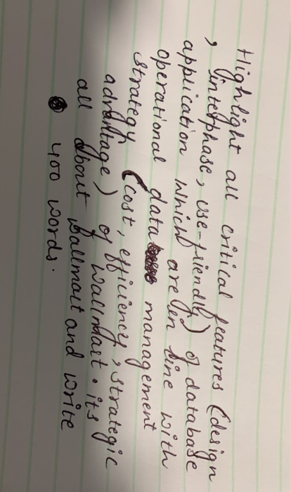 write all about walmart database Highlight , Tin