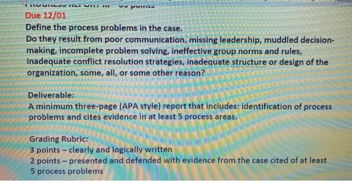 Semester Research Project Description. For the