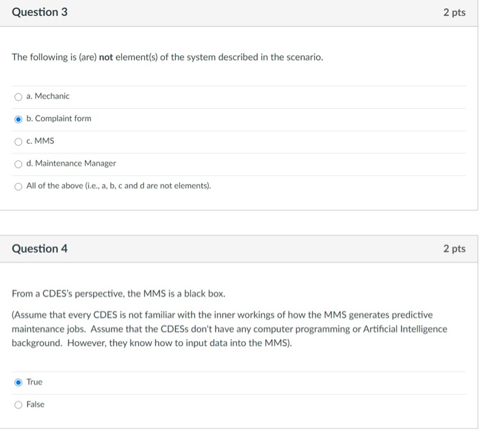 Please answer all. I am not sure my answer The