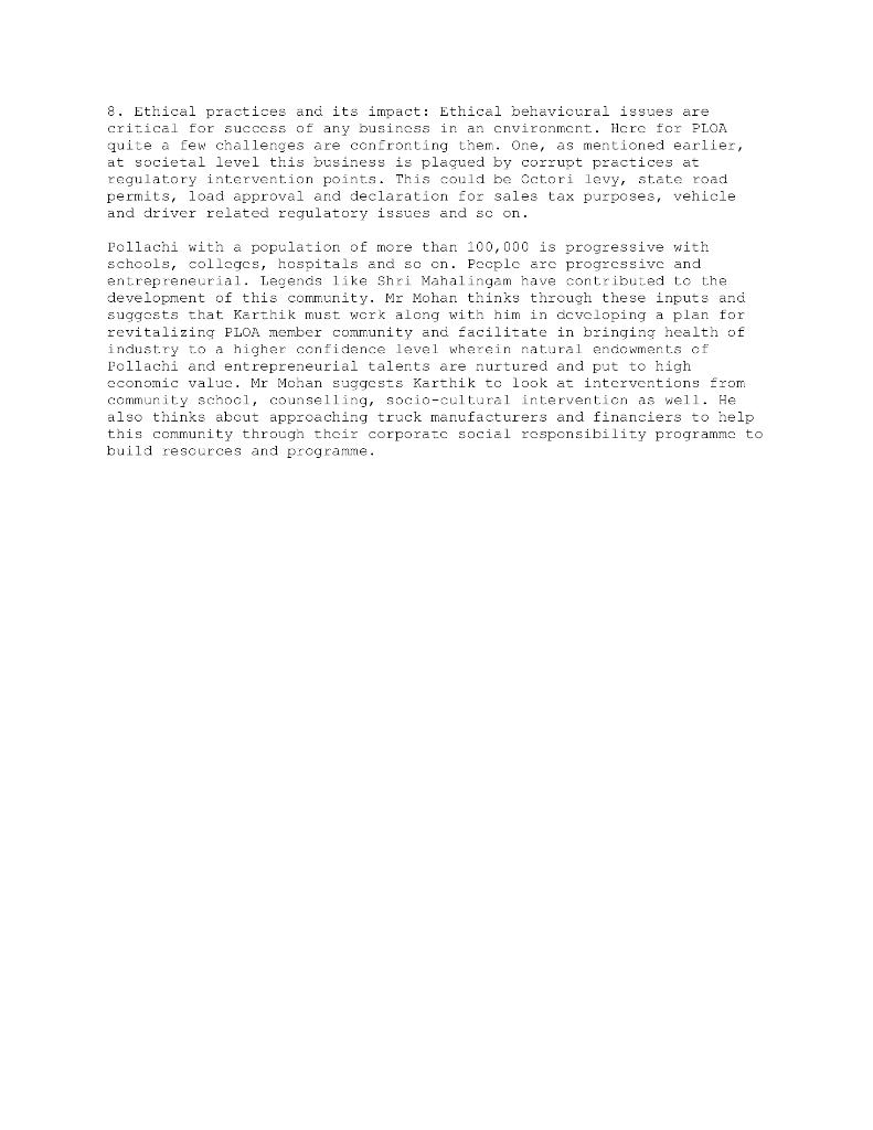 Question: Write a summary for the given case a