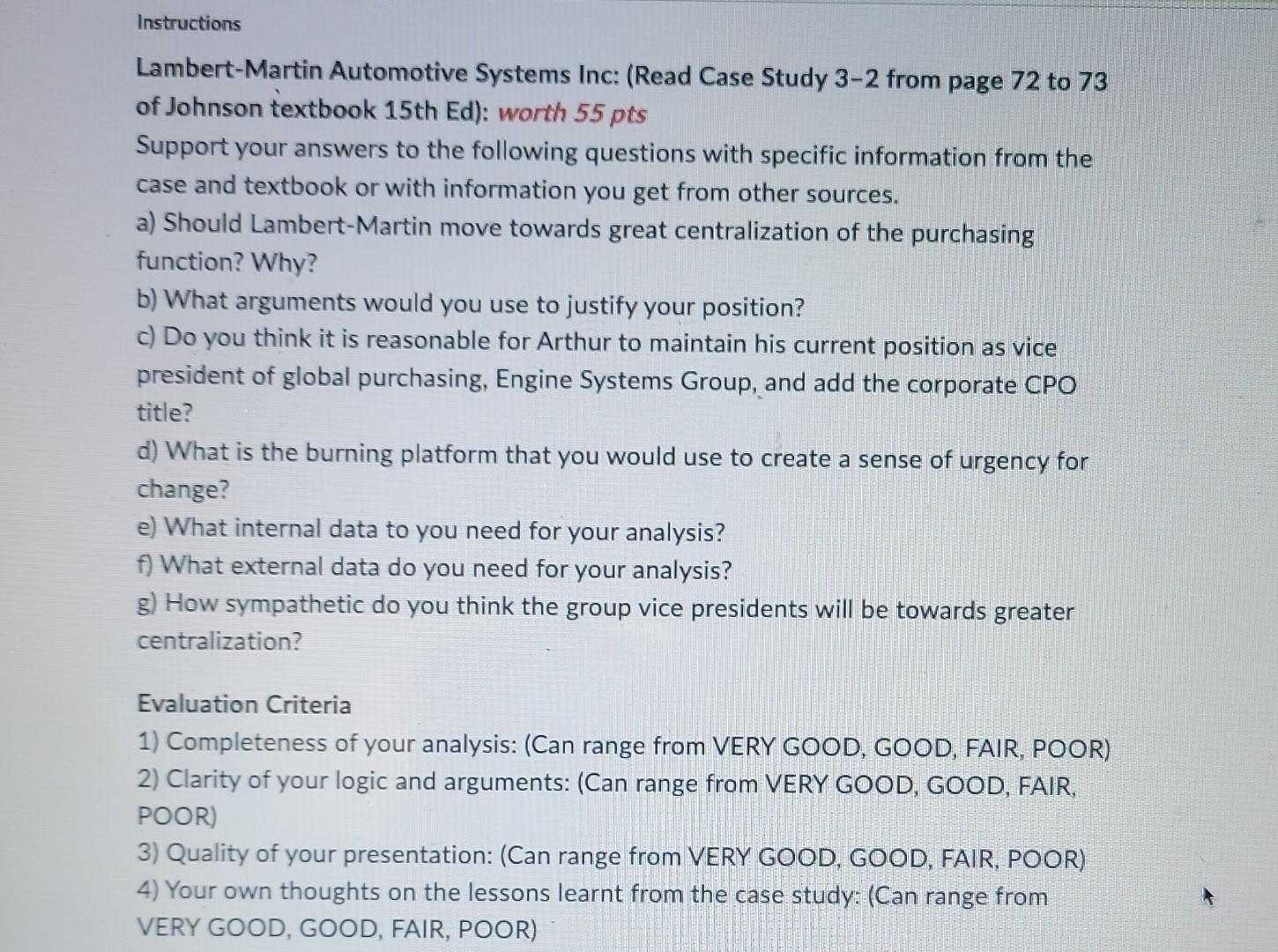 Instructions Lambert-Martin Automotive Systems