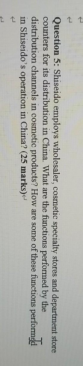 WER ALL THREE QUESTIONS. (50 marks) Case Study: