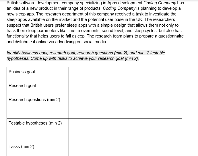 British software development company specializing