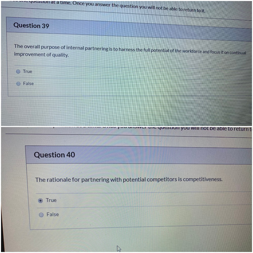 Question 37 Which of the following is NOT a