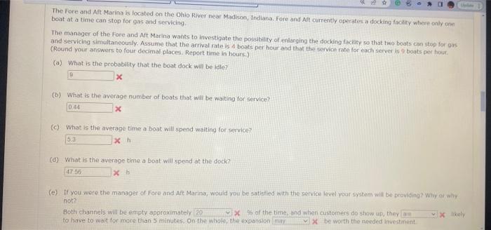 chap.11.q.2 The Fore and Art Marina is located on