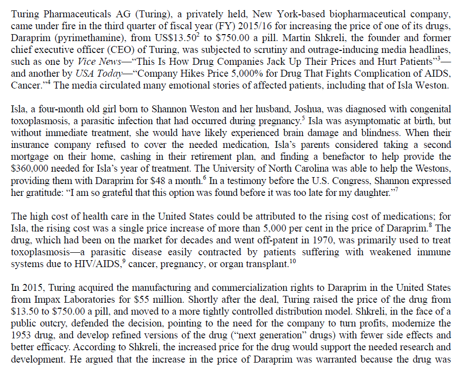 Propose a novel or innovative solution how the