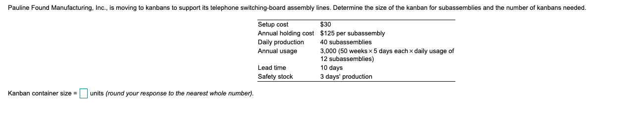 Pauline Found Manufacturing, Inc., is moving to