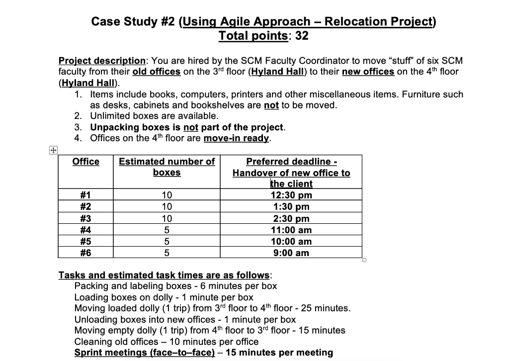 Question - Please answer the below tables: Case