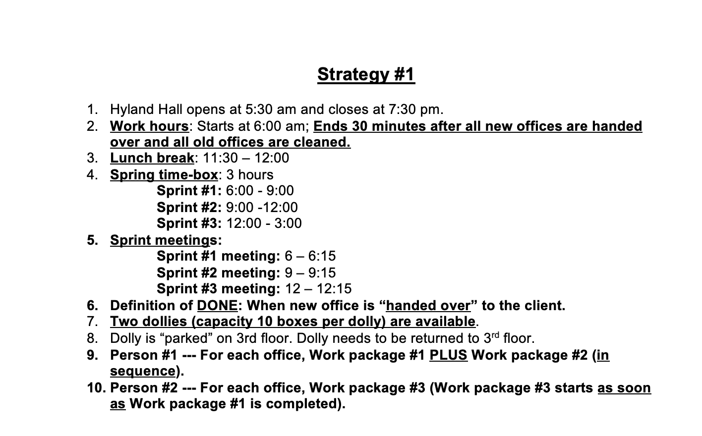 Question - Please answer the below tables: Case