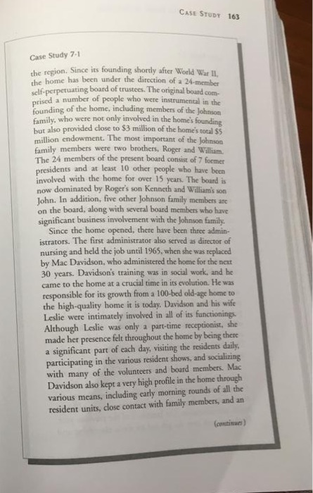 needs answers for discussion questions from the