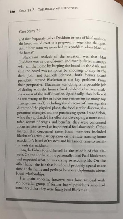 needs answers for discussion questions from the