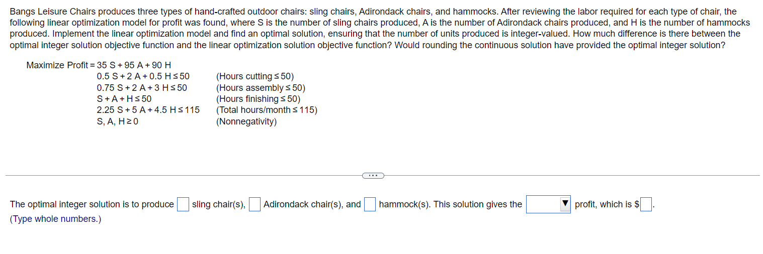 Bangs Leisure Chairs produces three types of
