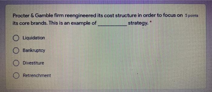 3 points Increasing the number of salespersons