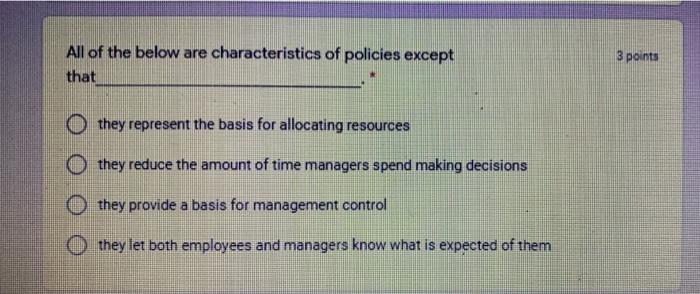 3 points Increasing the number of salespersons