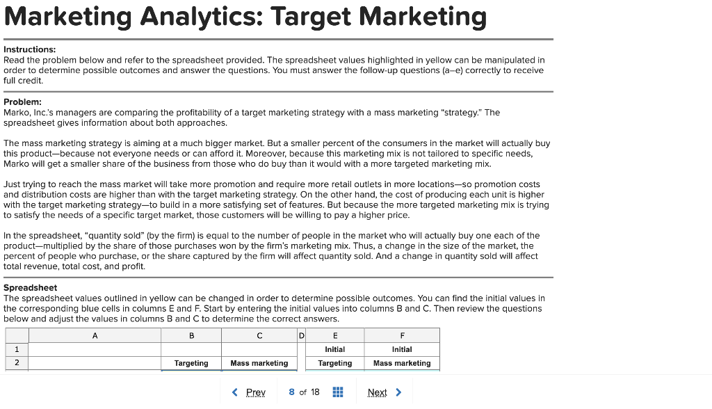 Marl Read the problem below and refer to the