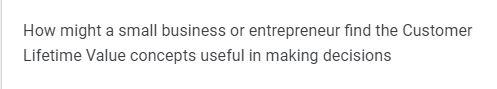 How might a small business or entrepreneur find