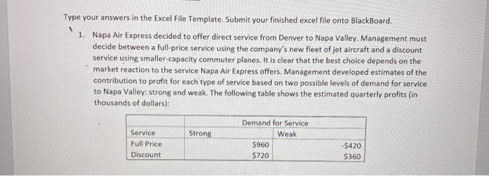 Please answer question B and provide all