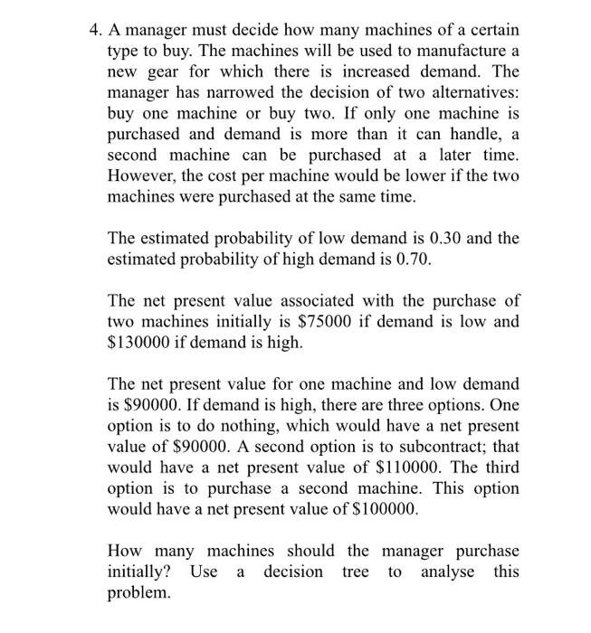 OPERATIONS MANAGEMENT ASSIGNMENTEach question