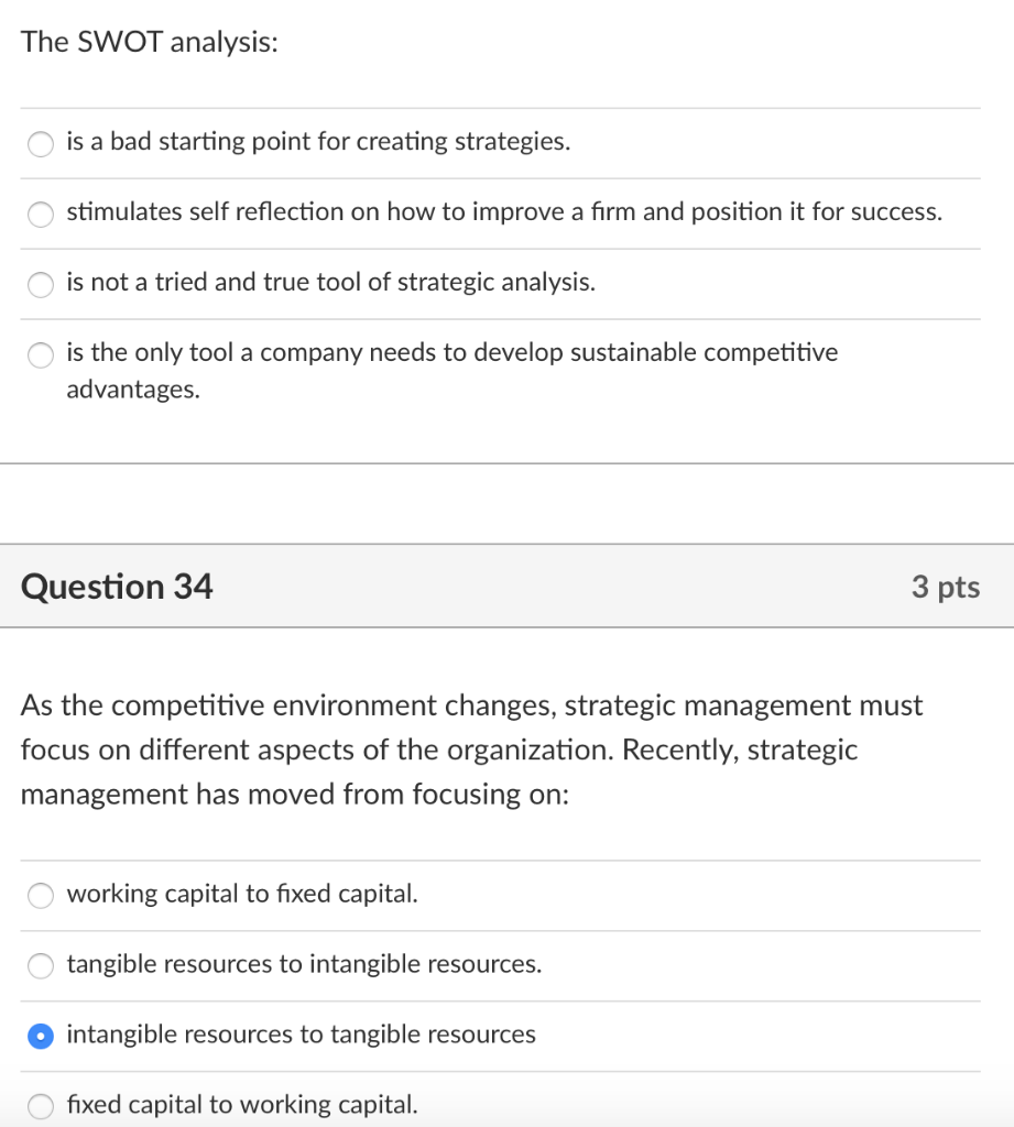 The SWOT analysis: is a bad starting point for